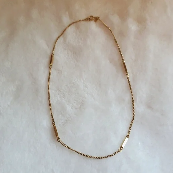 Monet Gold Chain Necklace - Picture 7 of 8